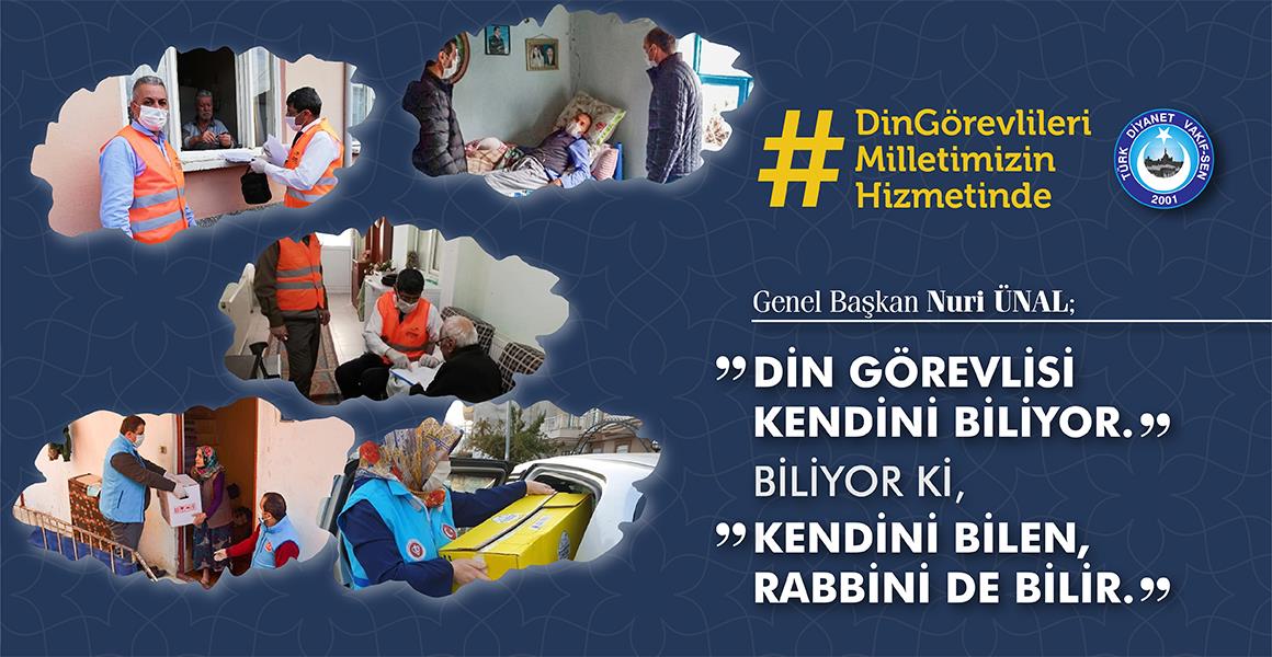 GENEL BAŞKAN ÜNAL, DİN GÖREVLİLERİ MİLLETİMİZİN ASLİ UNSURUDUR.